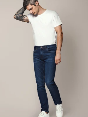 Jeansy Granatowe Warren Slim Lancerto