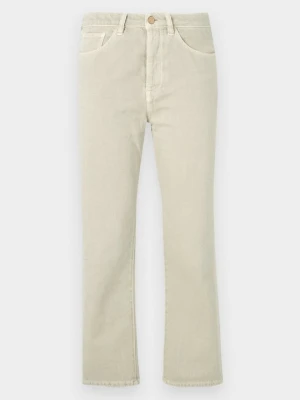 Jeansy loose fit 3x1 beżowy