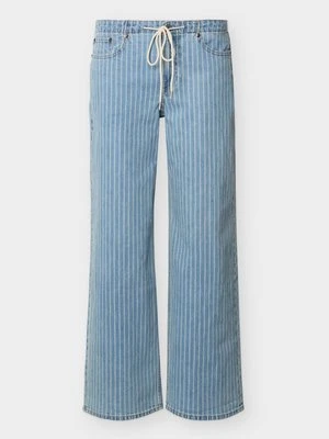 Jeansy loose fit Abercrombie & Fitch jasnoniebieski denim