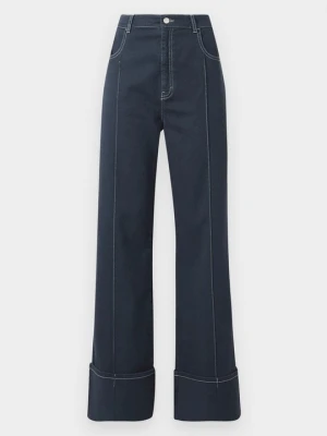 Jeansy loose fit BAUM UND PFERDGARTEN ciemnoniebieski