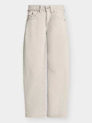 Jeansy loose fit BDG Urban Outfitters biały