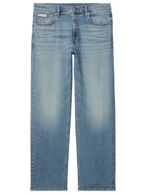 Jeansy loose fit Calvin Klein Jeans jasnoniebieski