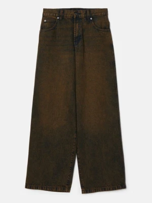 Jeansy loose fit Dickies denim wybielany