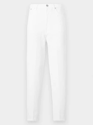 Jeansy loose fit Dondup biały