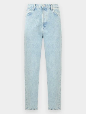 Jeansy loose fit Dondup niebieski denim