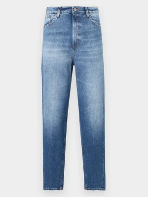 Jeansy loose fit Dondup niebieski denim