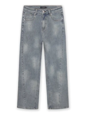 Jeansy loose fit Don't Waste Culture niebieski denim