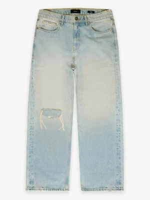 Jeansy loose fit EIGHTYFIVE jasnoniebieski denim