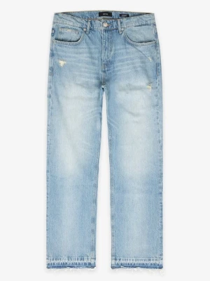 Jeansy loose fit EIGHTYFIVE jasnoniebieski denim