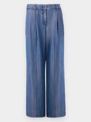 Jeansy loose fit Esprit niebieski