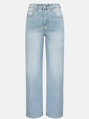 Jeansy loose fit Even&Odd By Zalando jasnoniebieski denim