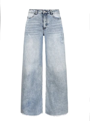 Jeansy loose fit Even&Odd Tall By Zalando jasnoniebieski denim