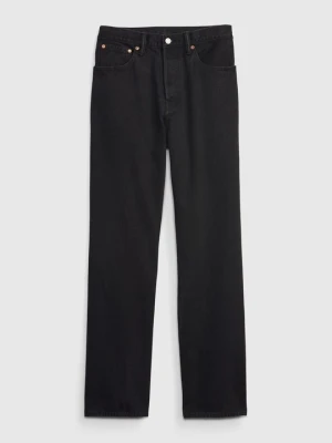 Jeansy loose fit GAP czarny
