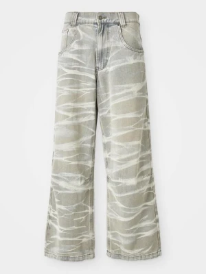 Jeansy loose fit Jaded London niebieski denim