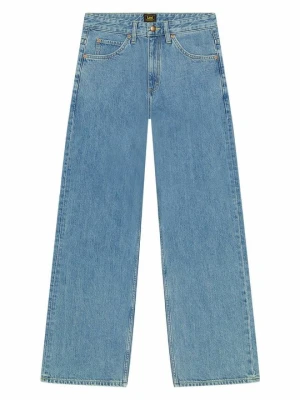 Jeansy loose fit Lee granatowy