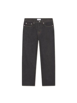 Jeansy loose fit Les Deux czarny