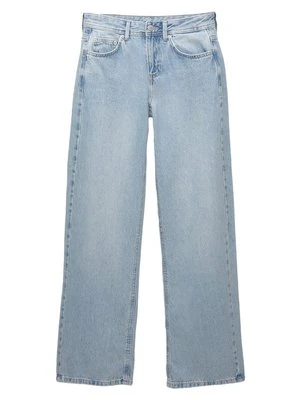 Jeansy loose fit PULL&BEAR jasnoniebieski denim