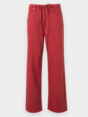Jeansy loose fit rag & bone czerwony