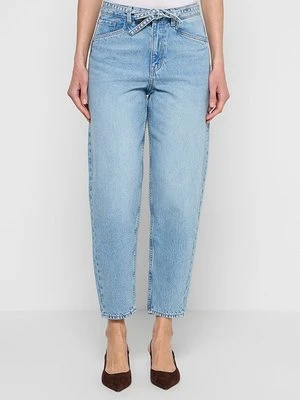 Jeansy loose fit Tom Tailor niebieski