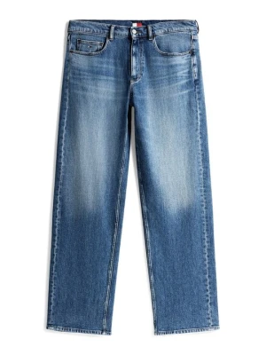 Jeansy loose fit Tommy Jeans niebieski denim