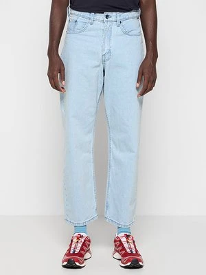 Jeansy loose fit Vans niebieski denim