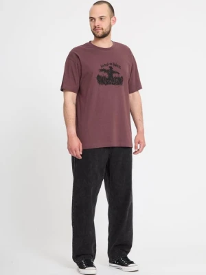 Jeansy loose fit Volcom czarny