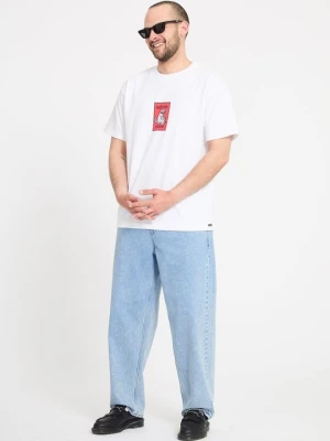 Jeansy loose fit Volcom niebieski