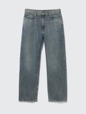 Jeansy loose fit Weekday niebieski
