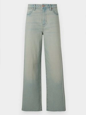 Jeansy loose fit Wrangler srebrny
