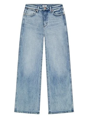Jeansy loose fit Wrangler niebieski denim