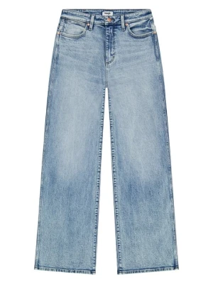 Jeansy loose fit Wrangler niebieski denim