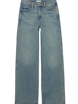 Jeansy loose fit Wrangler ciemnoniebieski denim