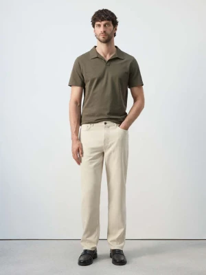 Jeansy Lori tapered fit jasny / pastelowy szary - Mężczyzna - - MANGO MAN