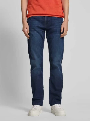 Jeansy męskie JOOP! Collection;Elastyczna mieszanka bawełny z dodatkiem lyocellu;Krój modern fit;Model ‘Fortres’;Szlufki;5 kieszeni;Szerokość w pasie w rozmiarz