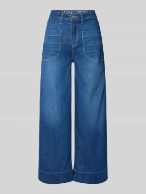 Jeansy o dł. 6/8 model 'MIRU' RAFFAELLO ROSSI