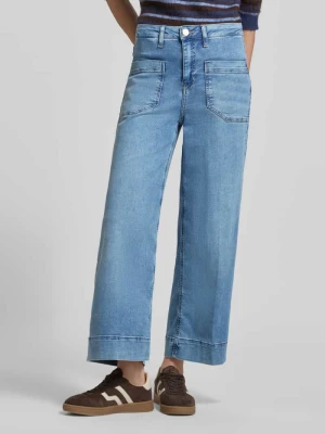 Jeansy o dł. 6/8 model 'MIRU' RAFFAELLO ROSSI