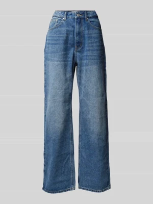 Jeansy o kroju baggy Essentials REVIEW Niebieski