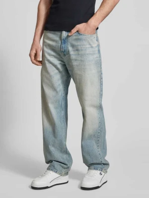 Jeansy o kroju baggy fit z 5 kieszeniami REVIEW