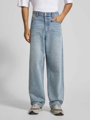 Jeansy o kroju baggy fit z 5 kieszeniami REVIEW