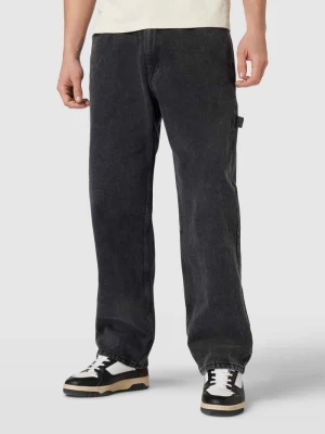 Jeansy o kroju baggy fit z 5 kieszeniami REVIEW