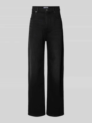 Jeansy o kroju baggy fit z 5 kieszeniami REVIEW