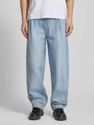 Jeansy o kroju baggy fit z 5 kieszeniami REVIEW