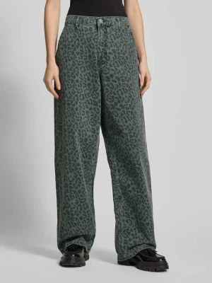 Jeansy o kroju baggy fit z 5 kieszeniami REVIEW