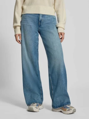 Jeansy o kroju baggy fit z czystej bawełny model ‘GAMALA’ Hugo Blue