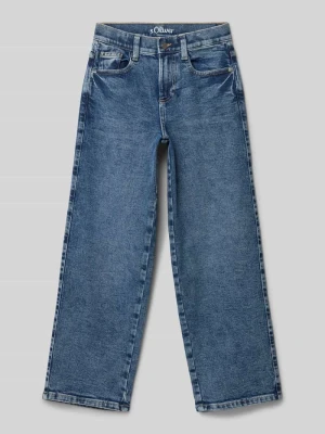 Jeansy o kroju baggy fit z mieszanki bawełny model ‘BAGGY’ s.Oliver RED LABEL