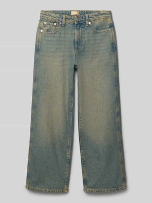 Jeansy o kroju baggy w stylu 5 kieszeni model 'ALEX' Jack&Jones Niebieski