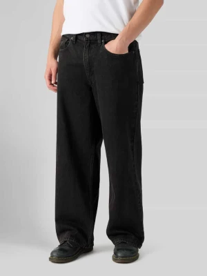 Jeansy o kroju baggy z czystej bawełny, 5 kieszeni Levi's Czarny