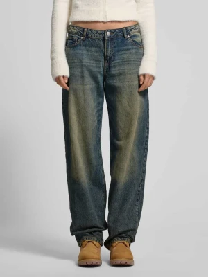 Jeansy o kroju baggy z czystej bawełny Review