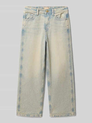 Jeansy o kroju baggy z efektem znoszenia Model 'ALEX' jack & jones