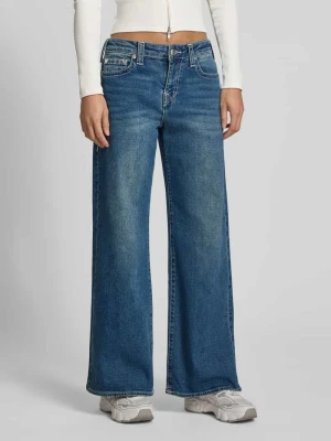 jeansy o kroju baggy z efektem znoszenia model 'BOBBY' True Religion